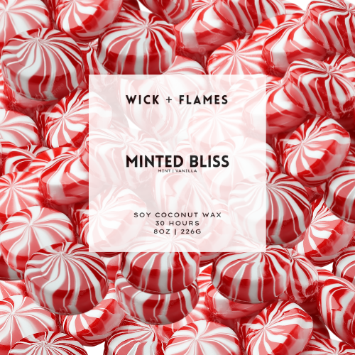 ❄️MINTED BLISS❄️- 8oz Candle