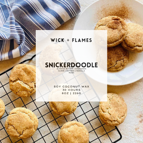 🍪SNICKERDOODLE🍪 - 8oz Candle