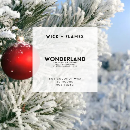 🎄WONDERLAND🎄- 8oz Candle