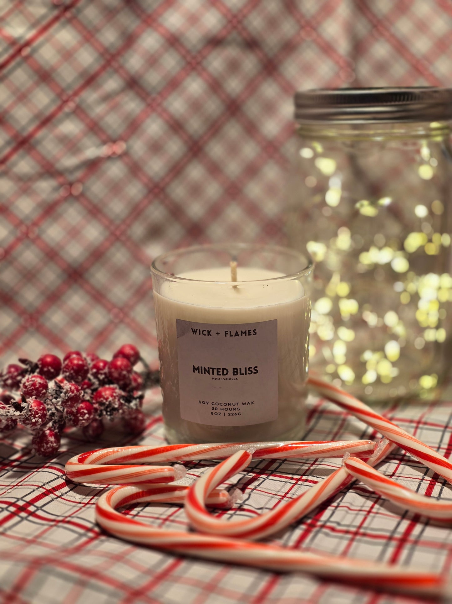 ❄️MINTED BLISS❄️- 8oz Candle