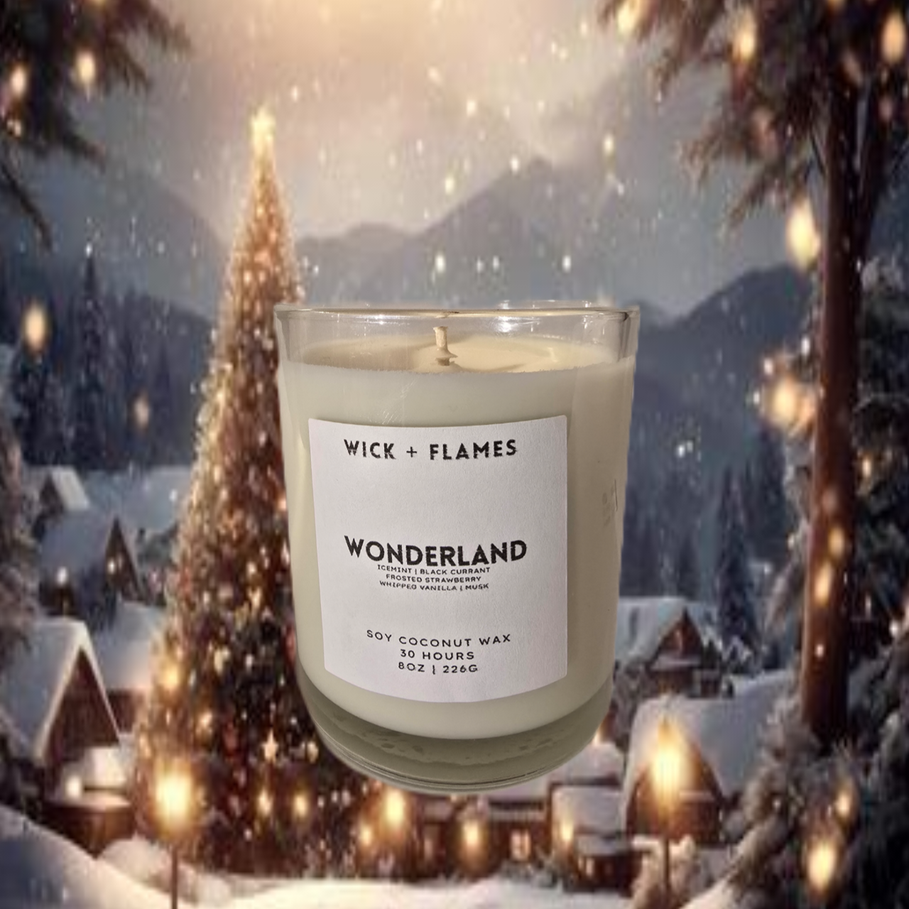 🎄WONDERLAND🎄- 8oz Candle