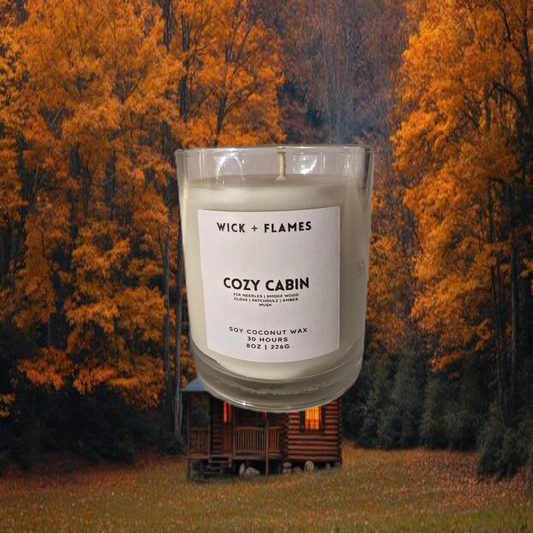 🏡COZY CABIN🏡 - 8oz Candle